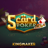 okey play 5 Card Poker card game
